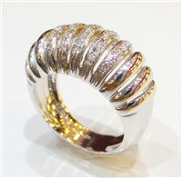 Anello Stocco Gioielli Donna in Oro Diamante PAP-14 - PAP-14